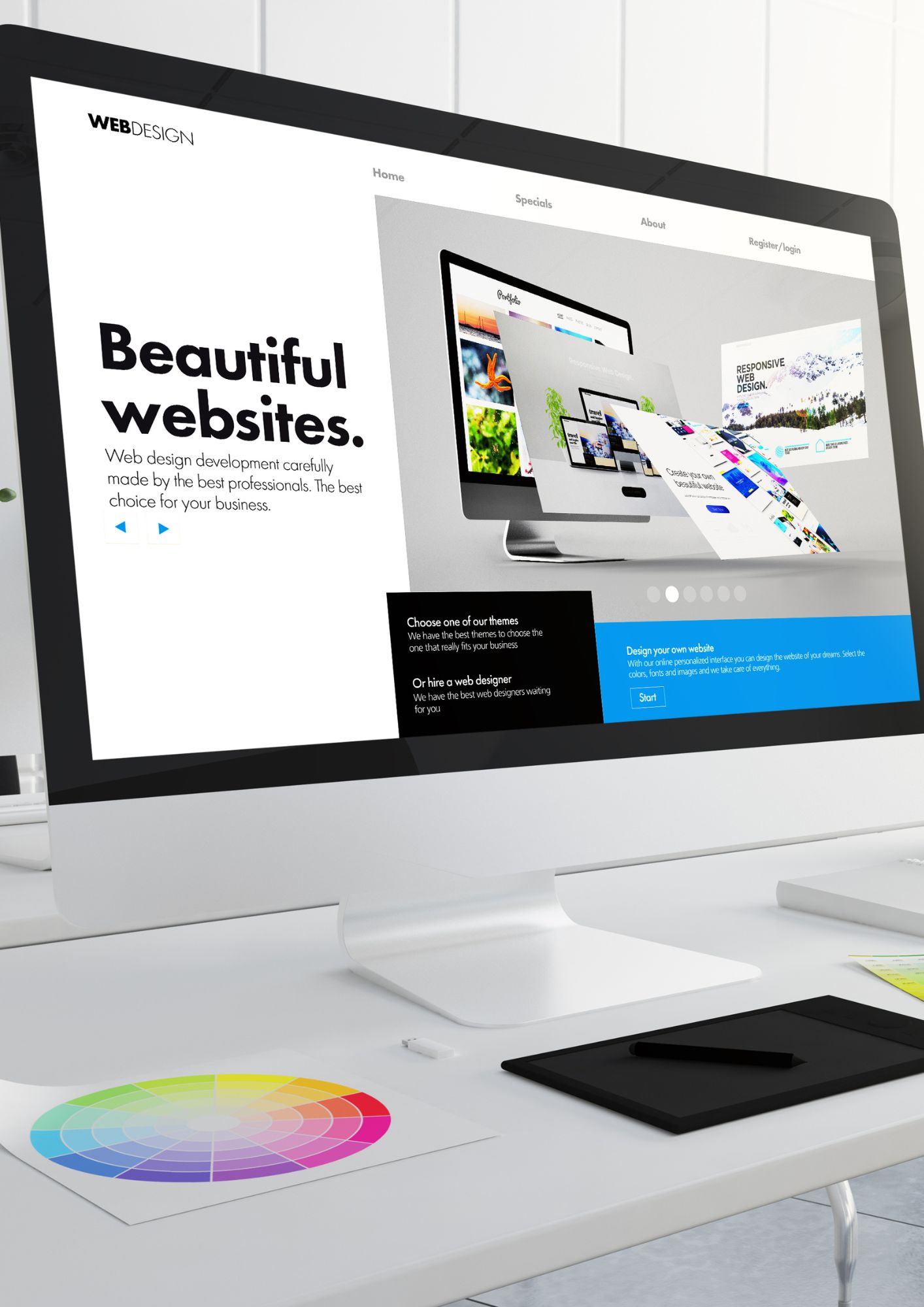 Professional website design